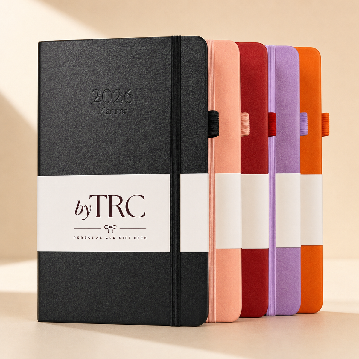 2026 Weekly Planner Leather Hard Cover