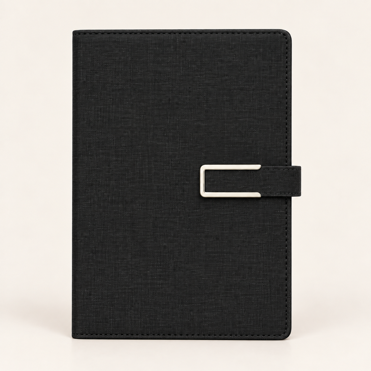A5 Business Notebook Cloth Pattern PU Leather