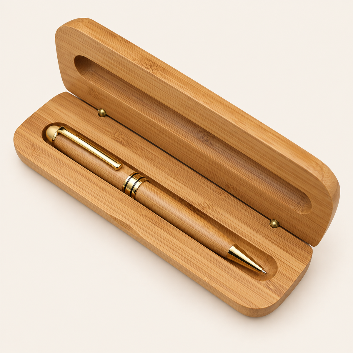 Bamboo Pen with Case
