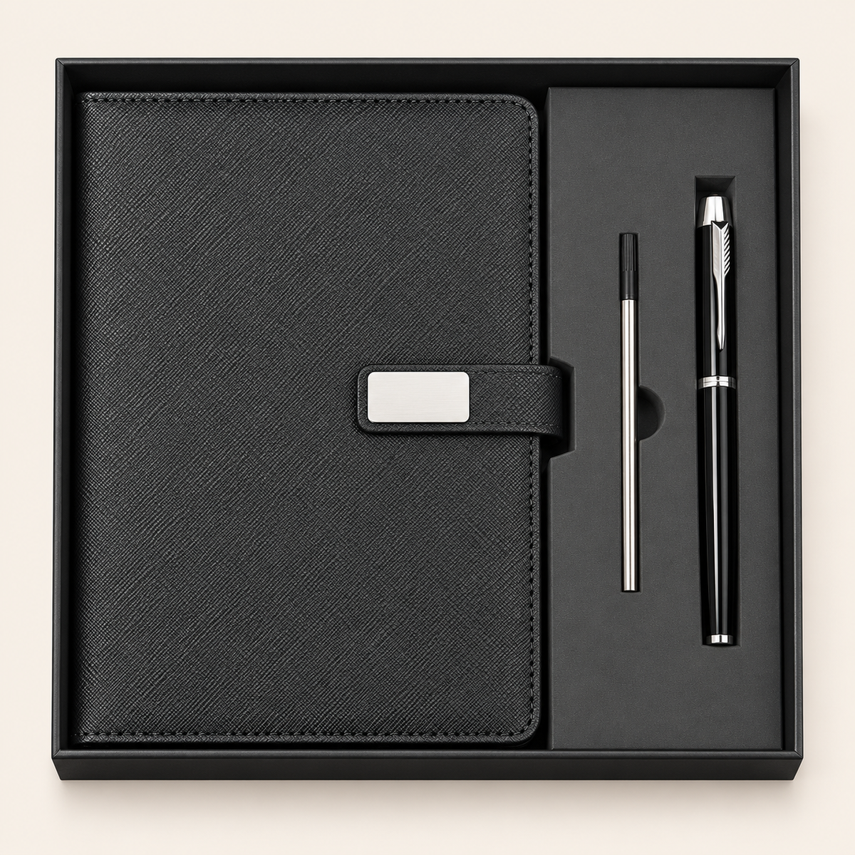 Business Gift Box Journal with Pen & Refill