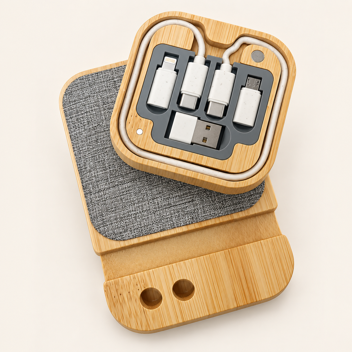 Cable Charger Phone and Pen Holder