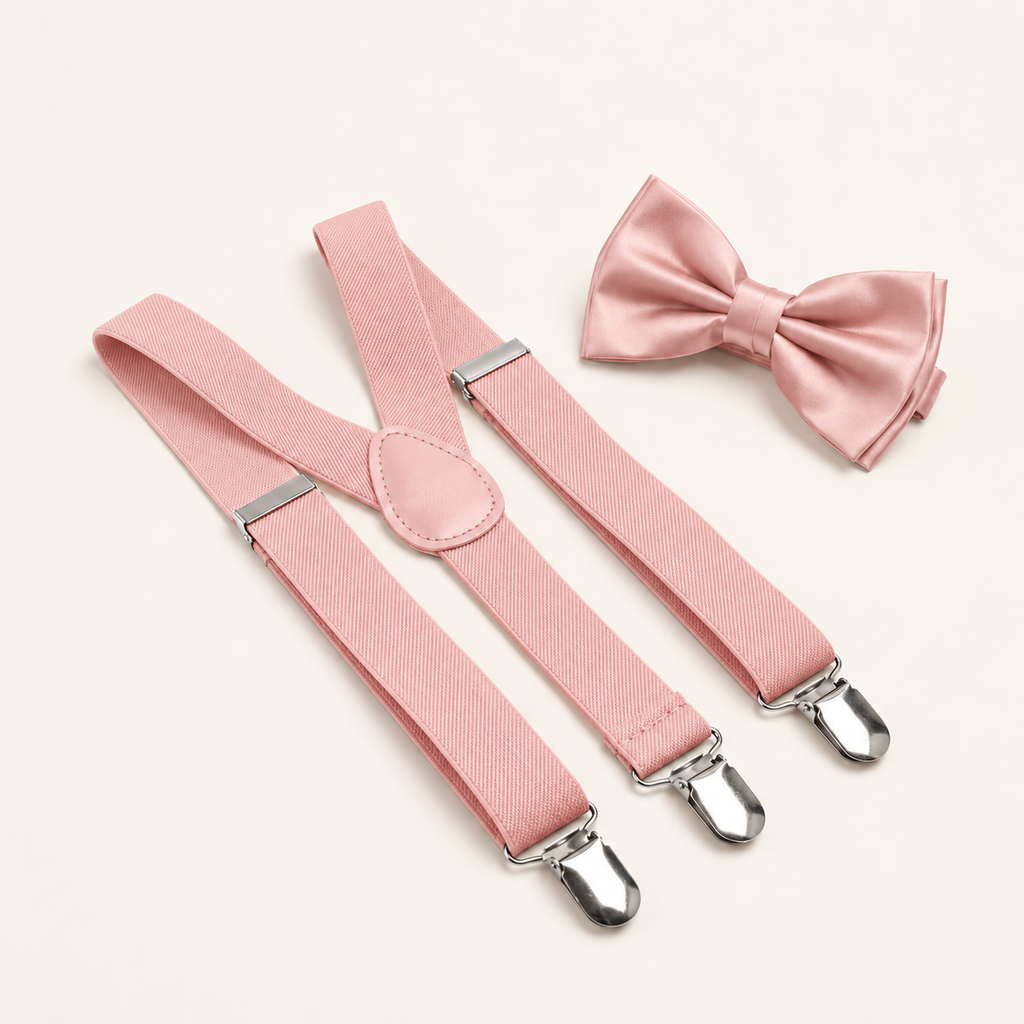 Kids/Adults Bow Tie & Suspender