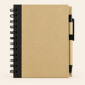 Kraft Notebook with Kraft Pen