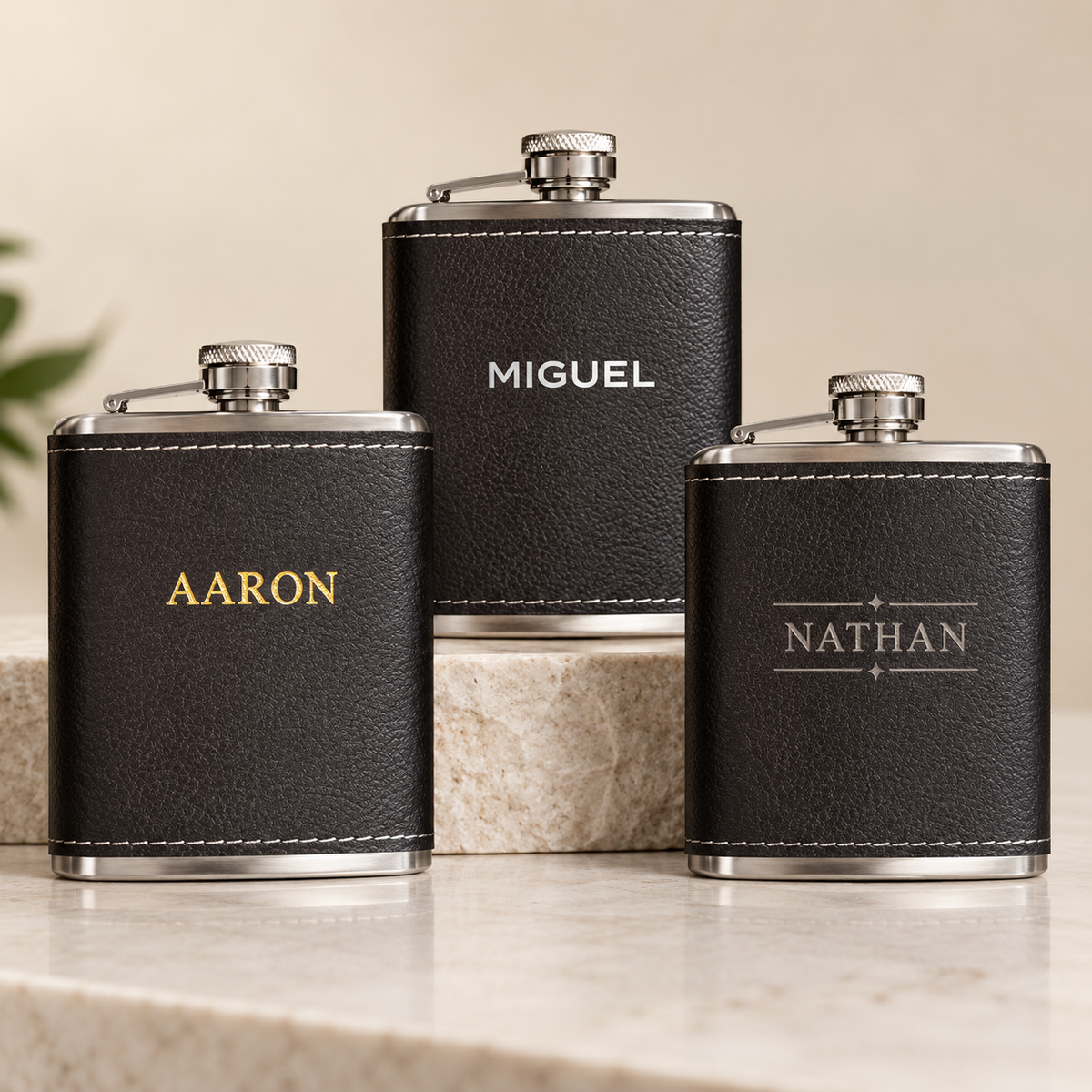 Leather Flask