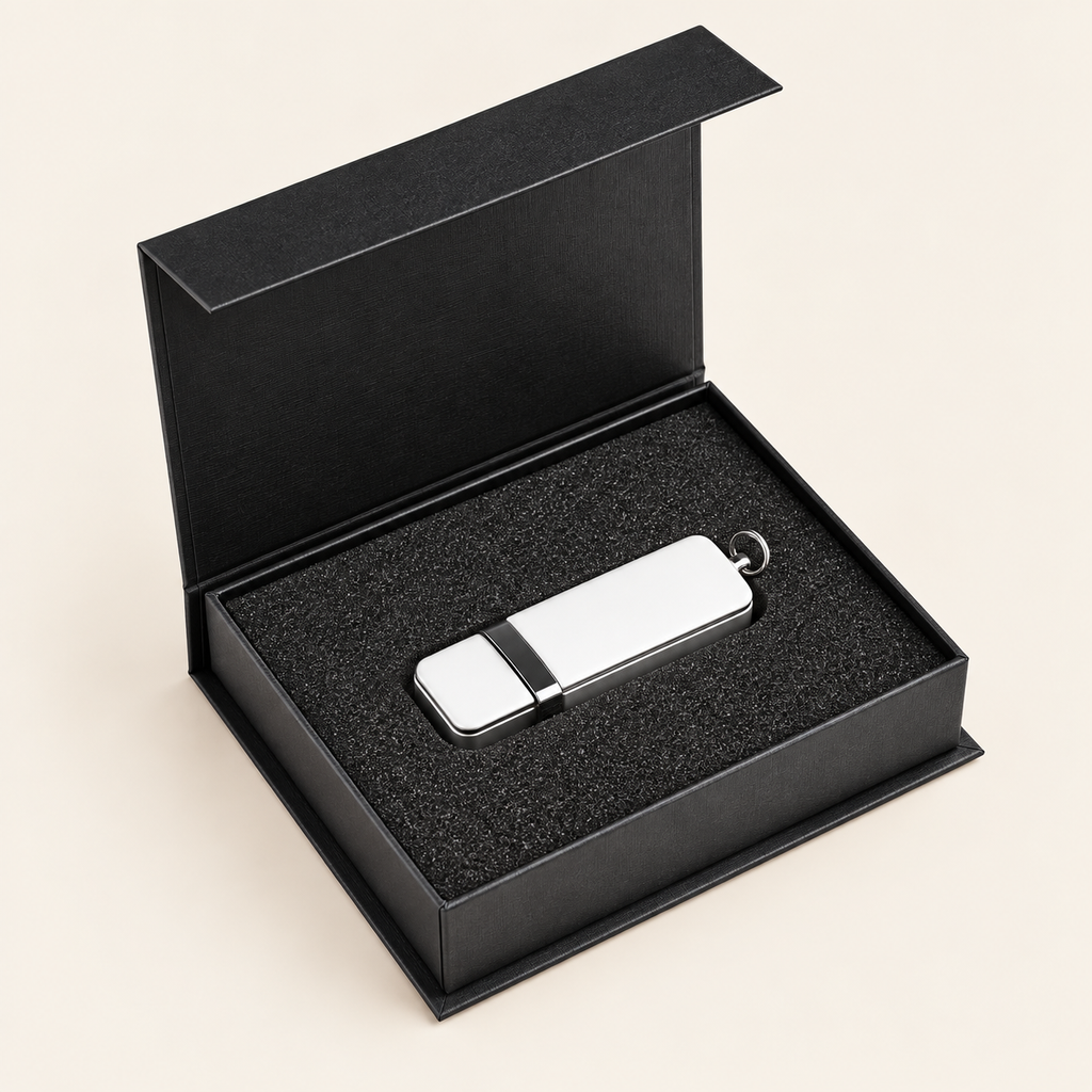 Leather USB with Box