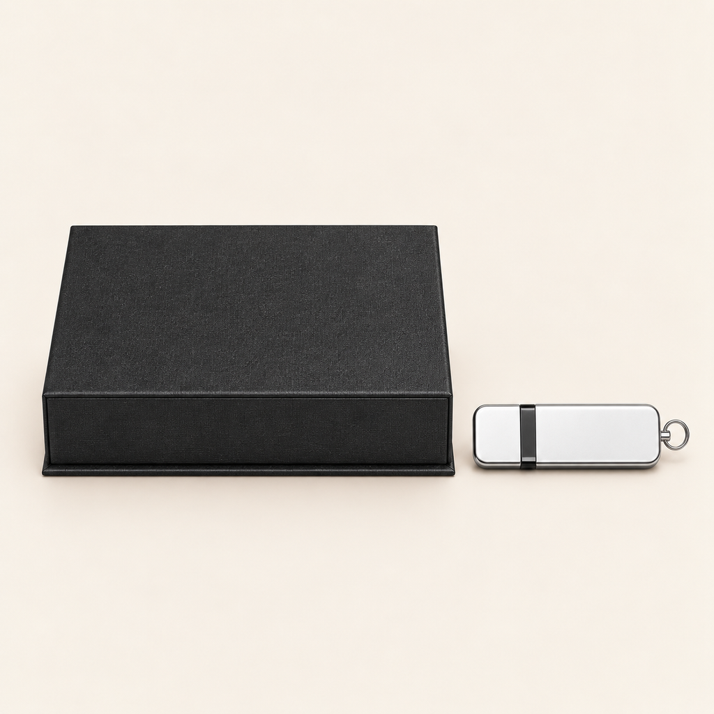 Leather USB with Box