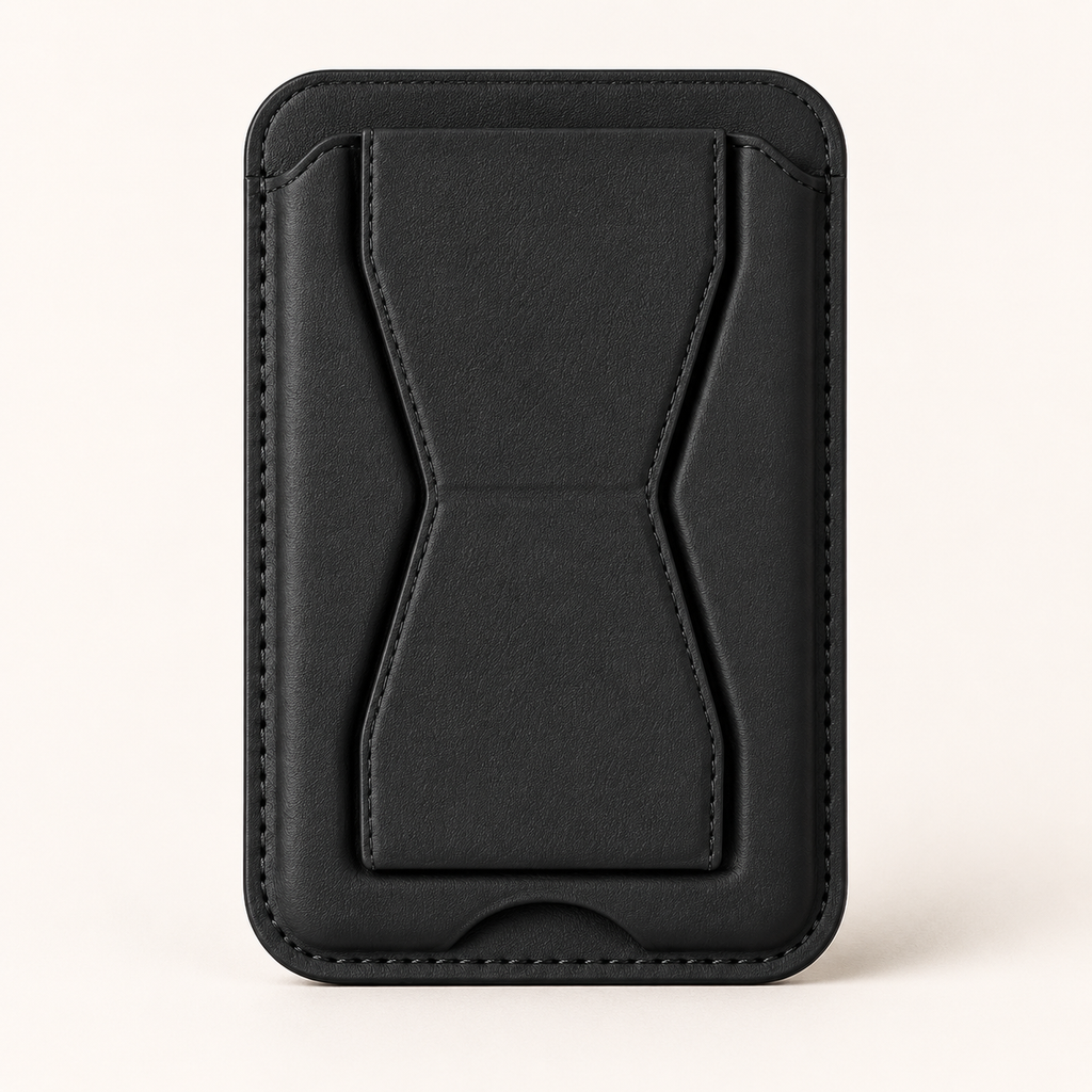 Magnetic Wallet with Stand