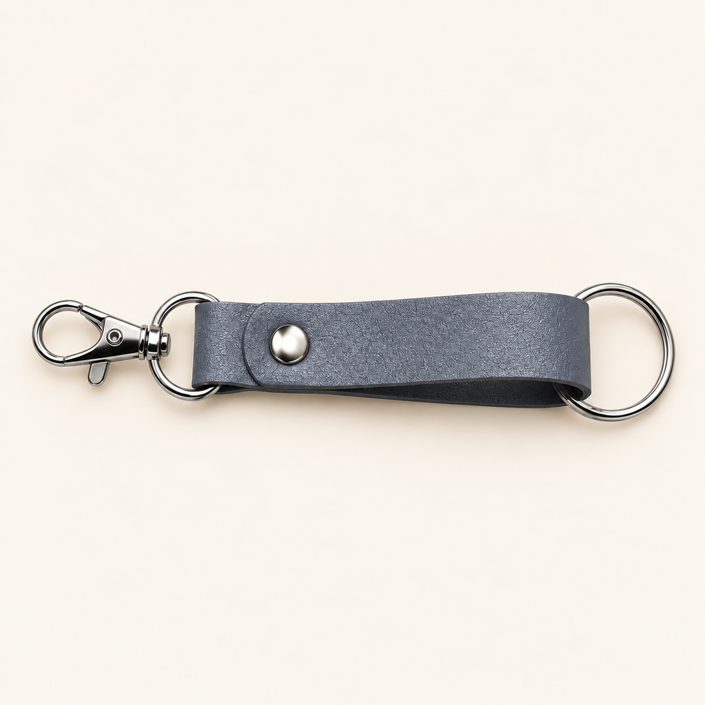 Personalized Leather Keychain