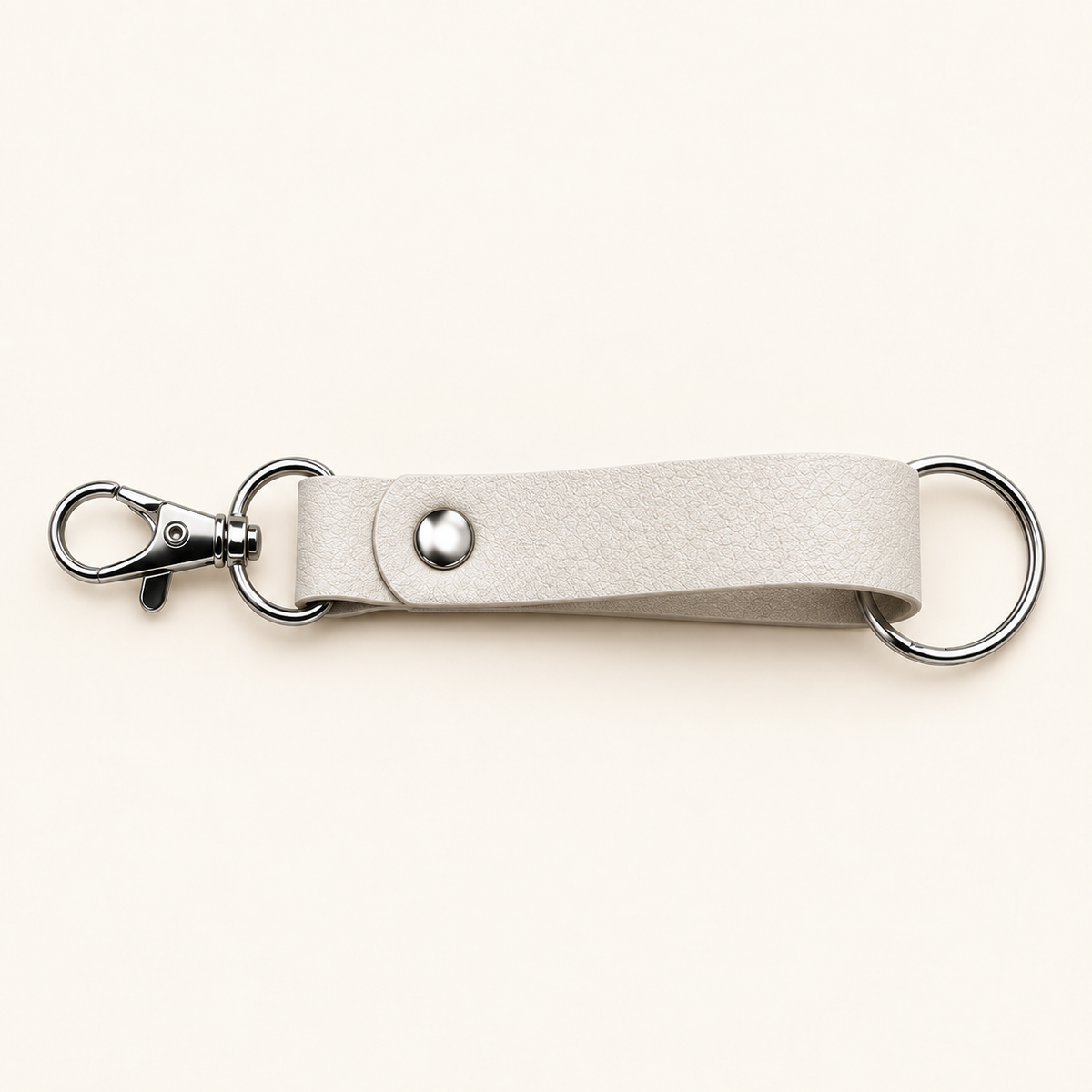 Personalized Leather Keychain
