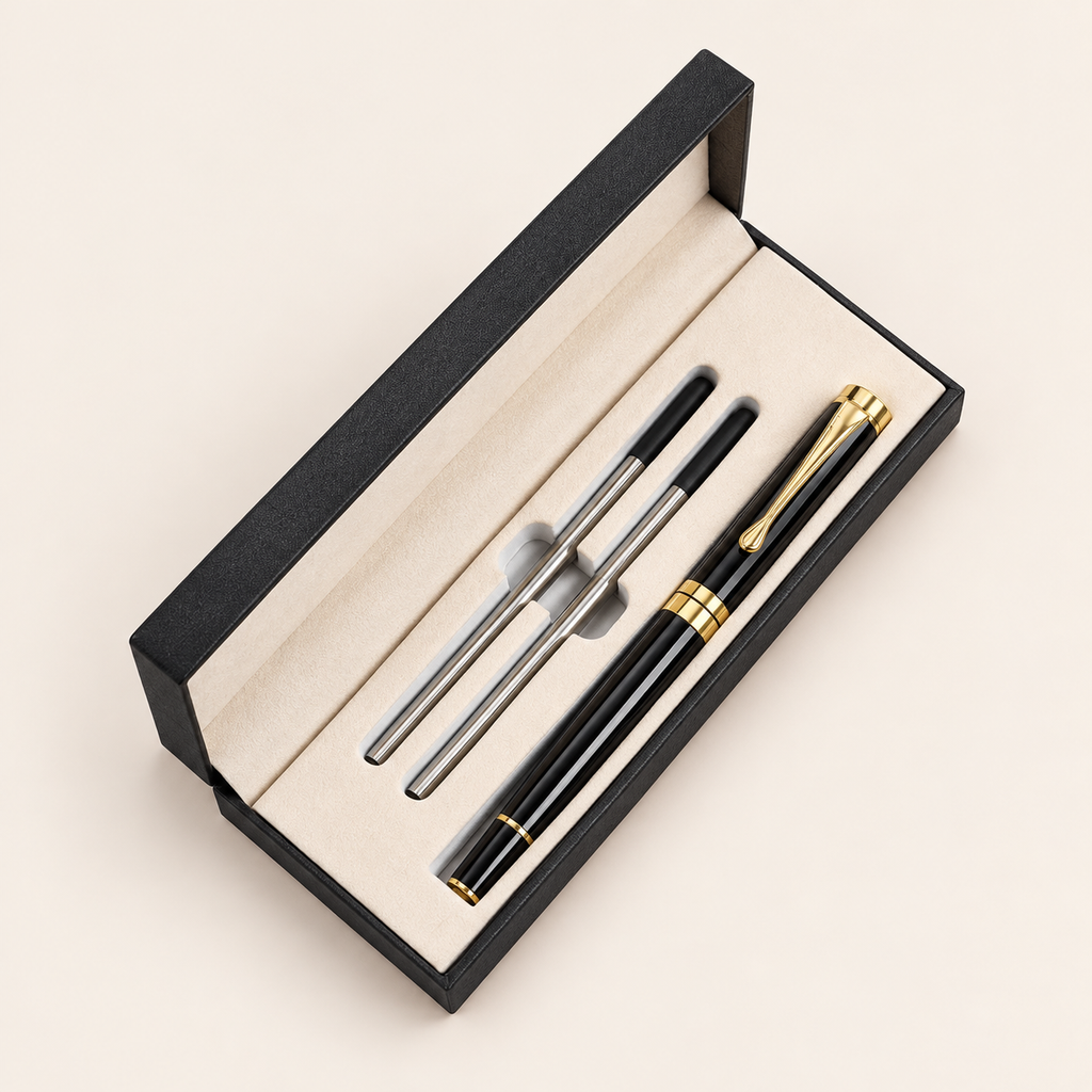 Sign Pen with 2 Refills Set
