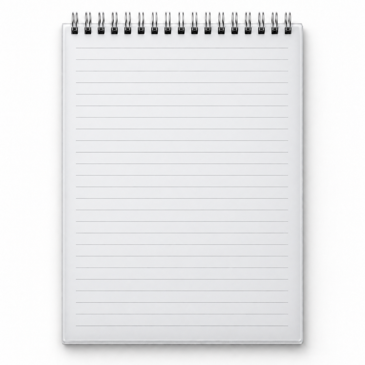 Spring Notebook Flip Up Loose-Leaf