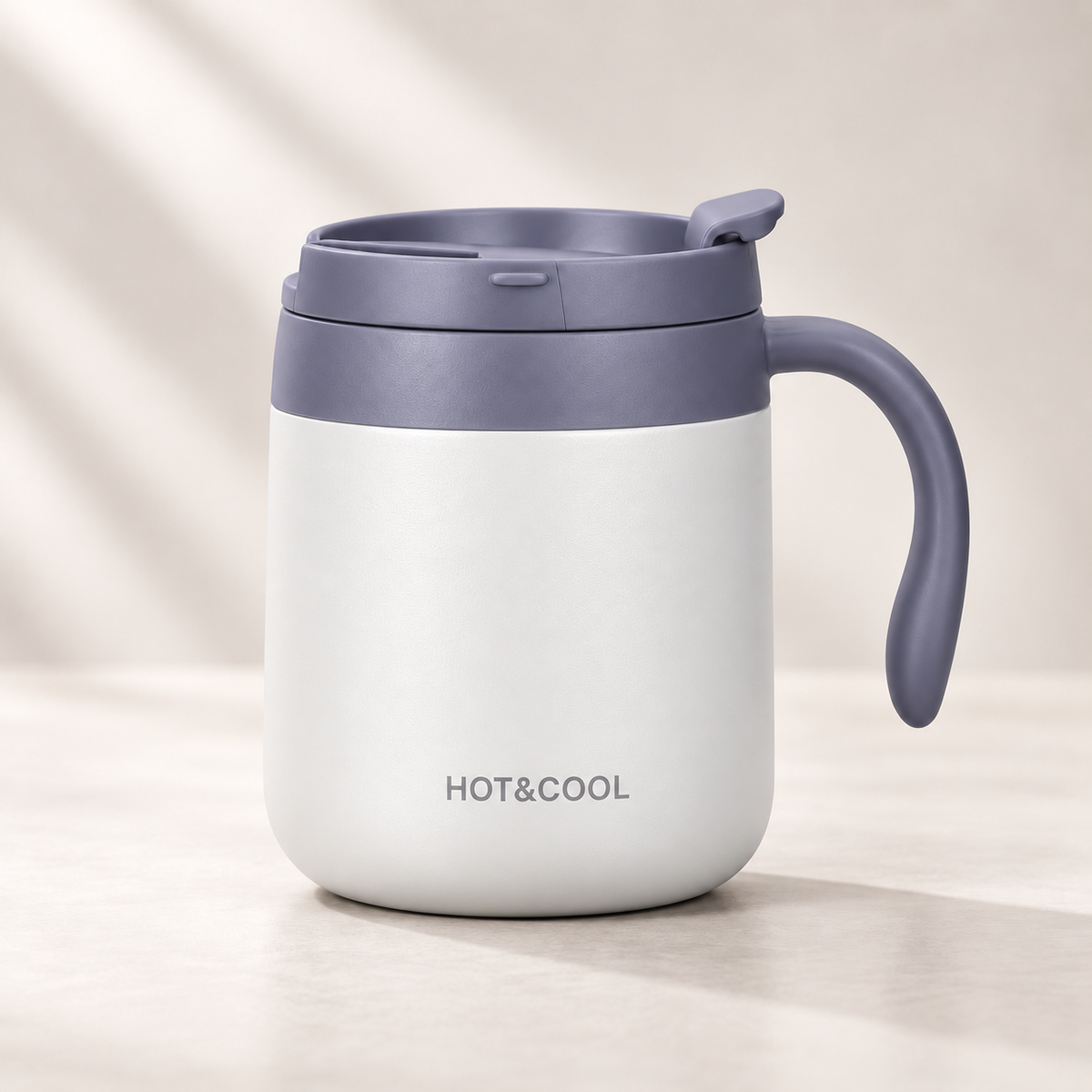 Stainless Steel Mug with Handle