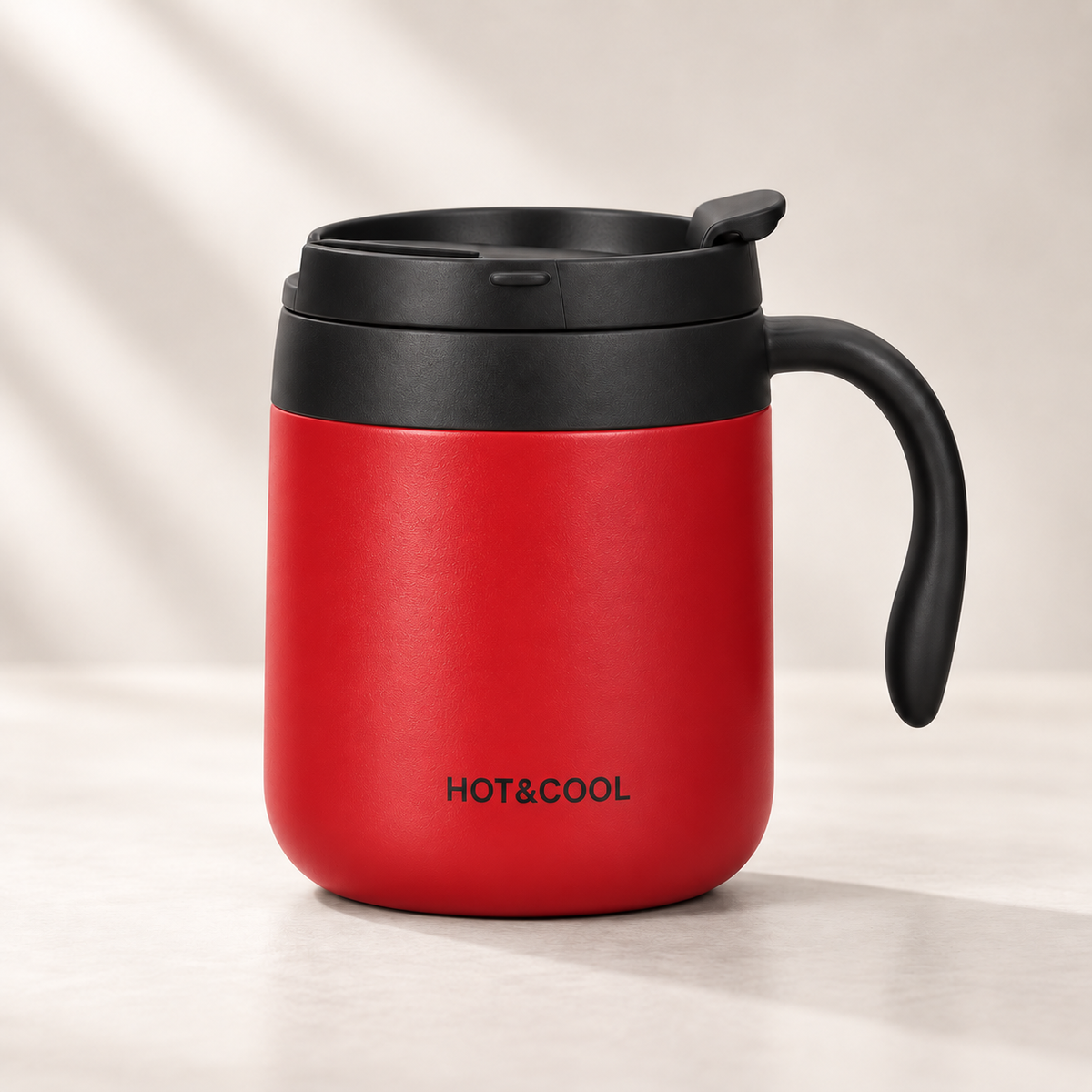Stainless Steel Mug with Handle