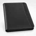Vegan Leather Folder Zippered Portfolio