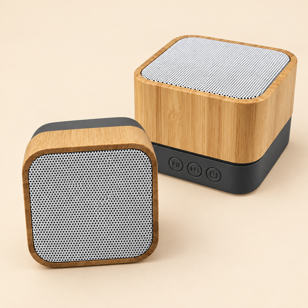 Wireless BT Wooden Speaker