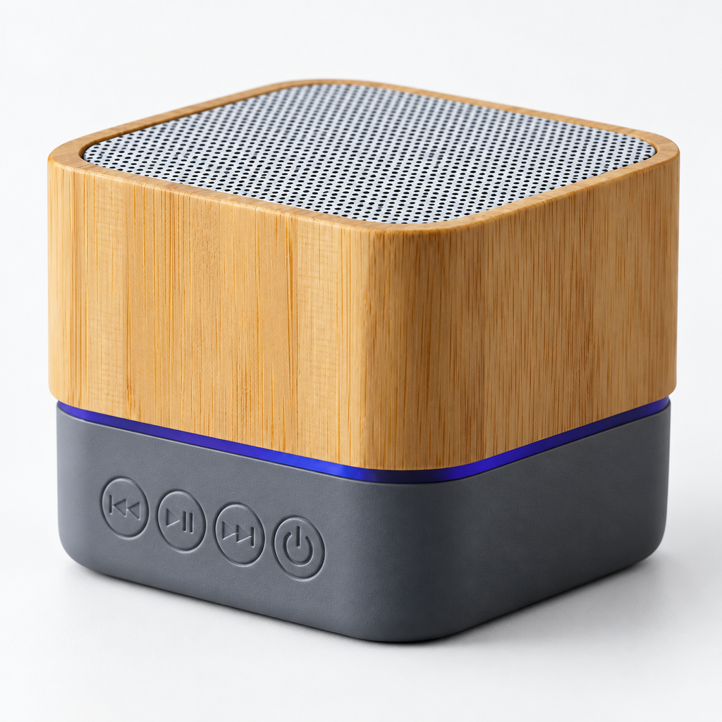Wireless BT Wooden Speaker