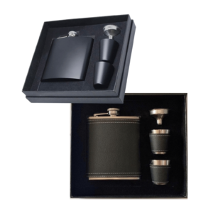 Alcohol Flask with 2 Shot Glasses