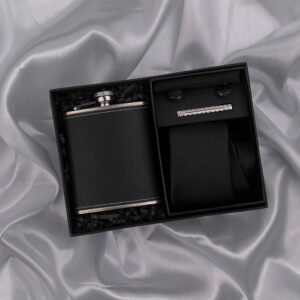 Gentleman's Set - Suit Accessories and Leather Flask