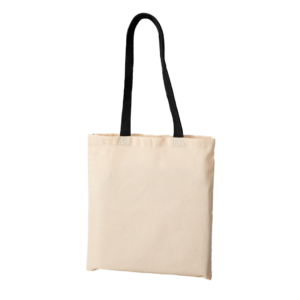 White Canvas Tote Bag with Print Name