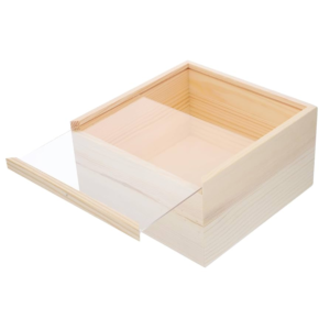 Wooden Gift Box with Acrylic Cover