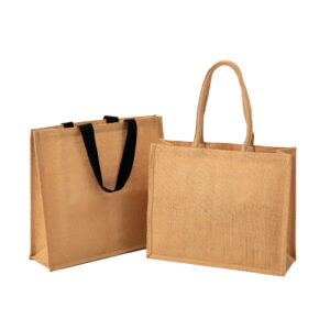 Burlap Tote Bag