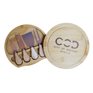 Cheese Board + Knives Set